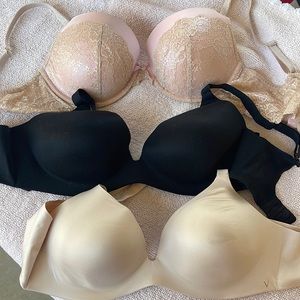 Three Victoria’s Secret Bra’s